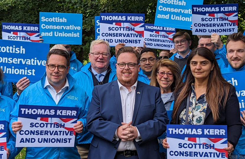 Thomas Kerr's campaign launch